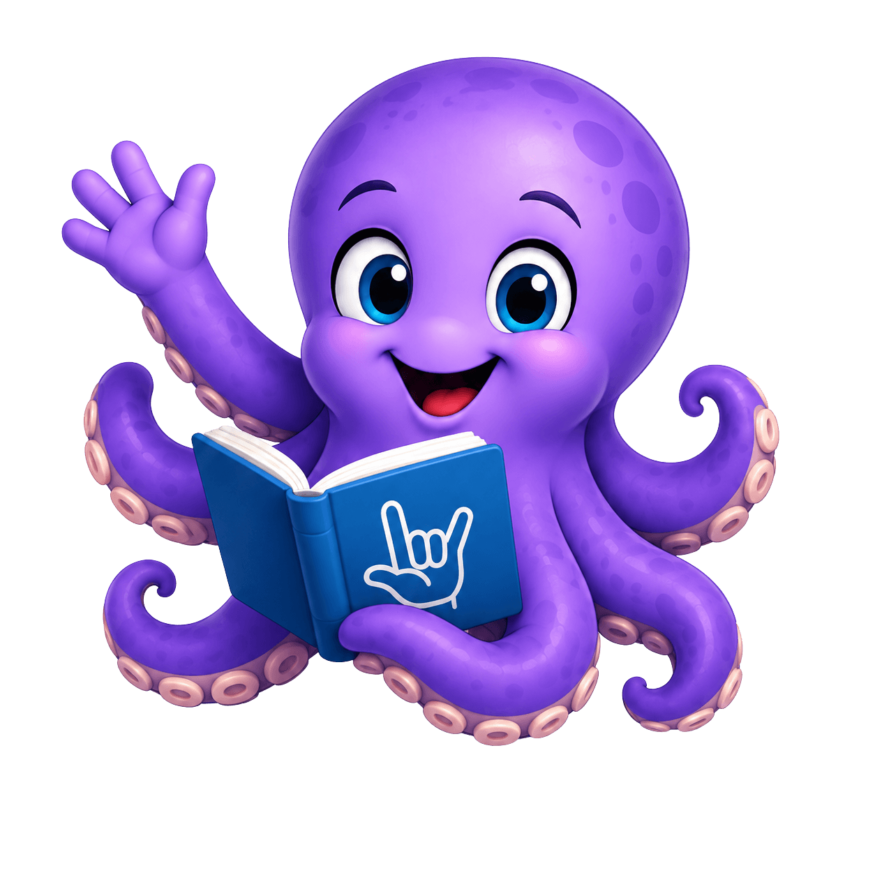 Otto, the Sign-See octopus mascot
